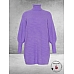 No.1 By OX Gebreide Tuniek Jurk Paisley Purple